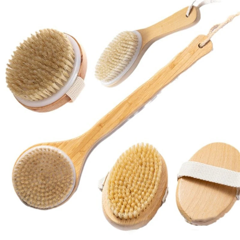 Ergonomische Duschbürste für sanfte Massage und gründliche Reinigung