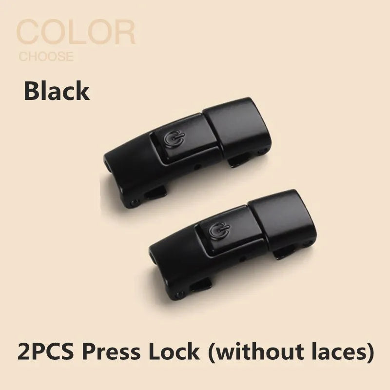 No Tie elastische flache Schnürsenkel mit Press Lock für Kinder und Erwachsene