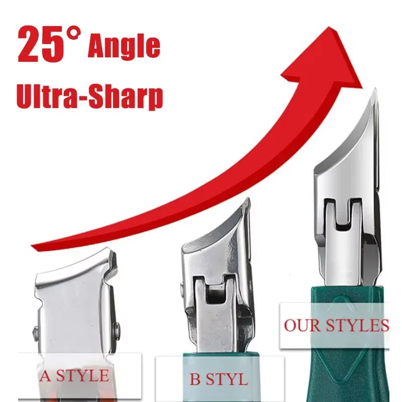 Professioneller Zehennagelknipser aus Edelstahl für dicke und eingewachsene Nägel-Yabubest - Home & More