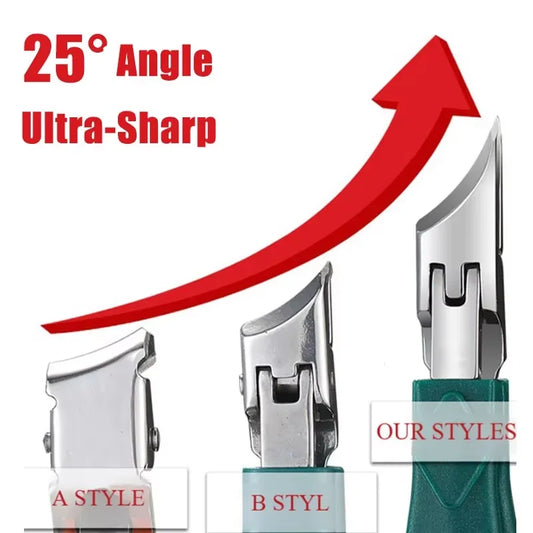 Professioneller Zehennagelknipser aus Edelstahl für dicke und eingewachsene Nägel-Yabubest - Home & More