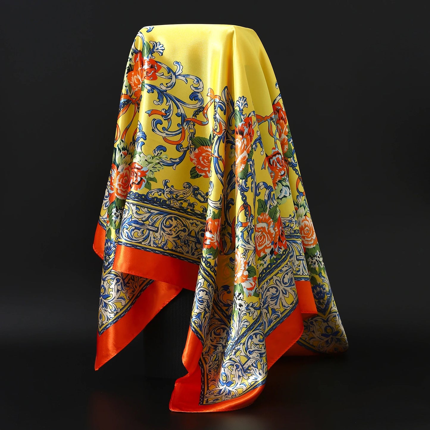 Stilvolles Polyester Halstuch für Damen - Vielseitiger Retro Look