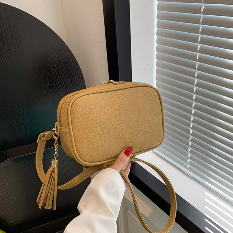 Minimalistische Umhängetasche mit großer Kapazität und elegantem Design