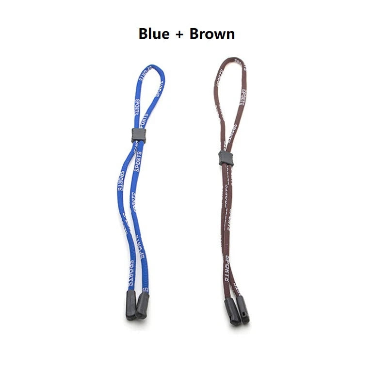 2er Set Schwimmende Sonnenbrillen Ketten Sport Brillenschnur Halter