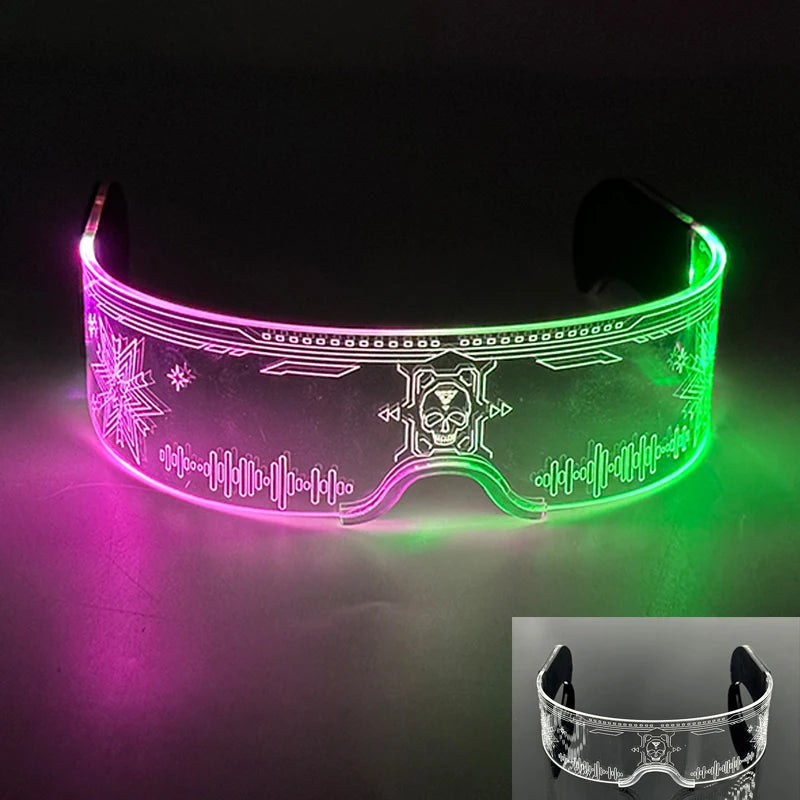 Leuchtende LED Brille für Partys Feste und besondere Anlässe