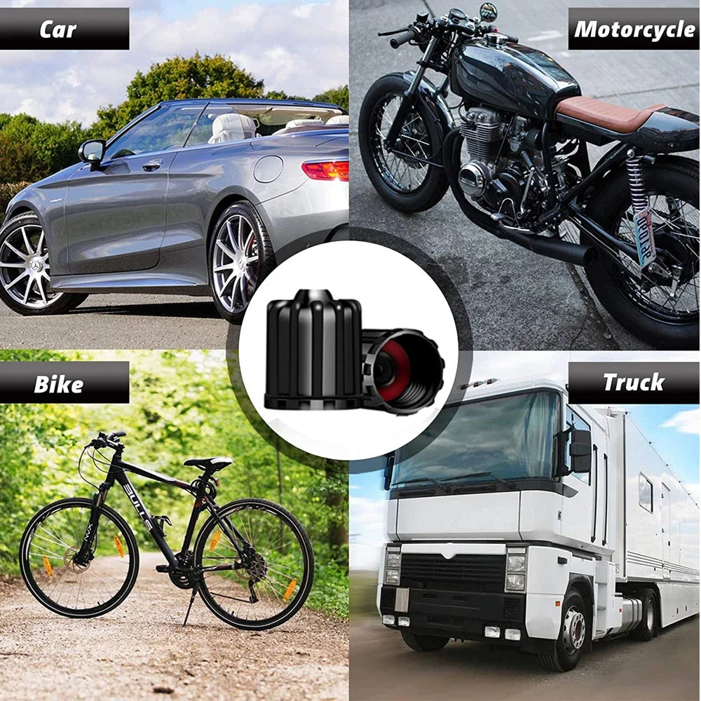 Reifenventilkappen mit O Gummiring universal 4 10 25 50 Stück