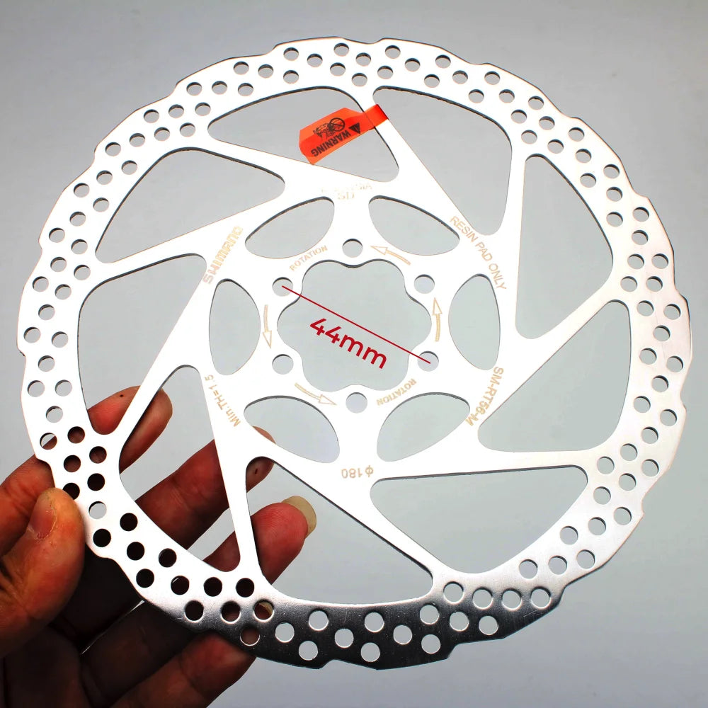 Fahrrad Bremsscheibe 6 Bolzen MTB Rennrad Rotor 160mm 180mm Edelstahl Kühlung