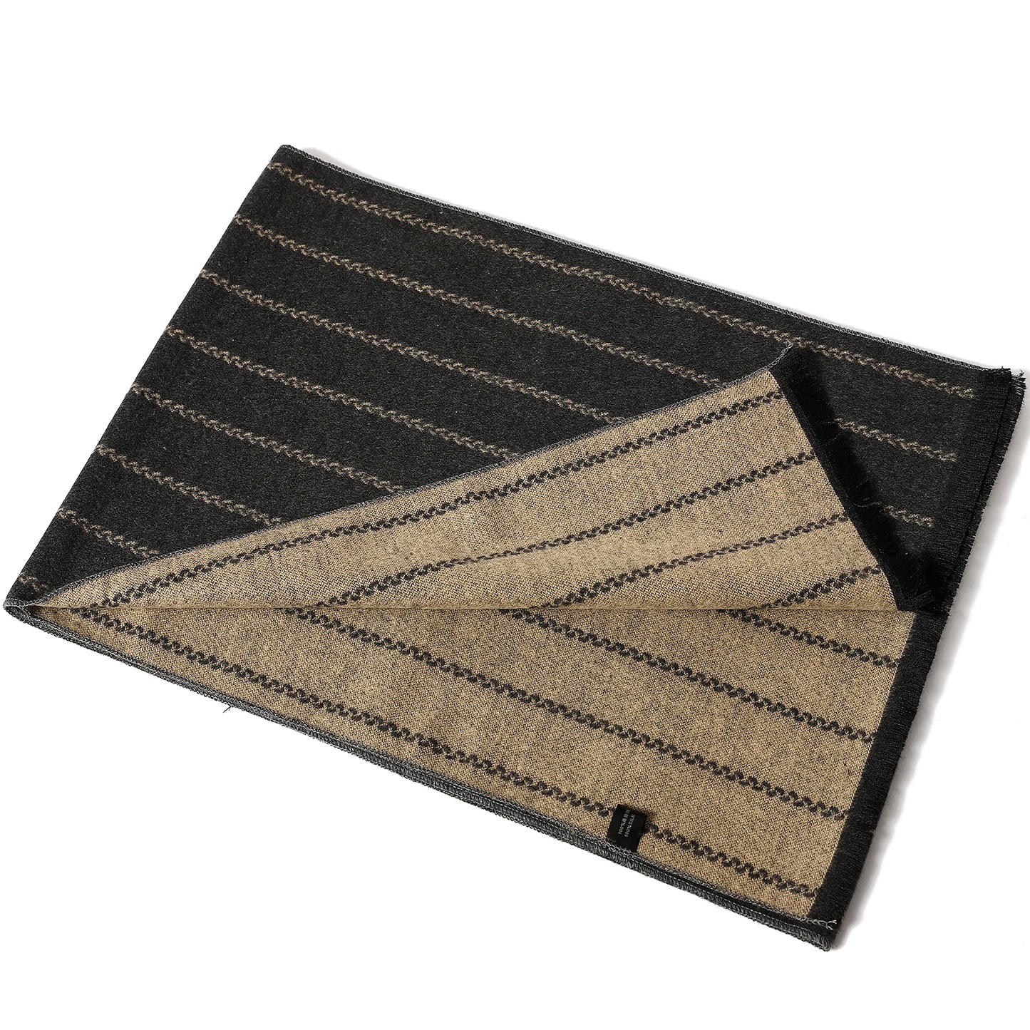 Eleganter Herren Schal für Herbst und Winter Polyester