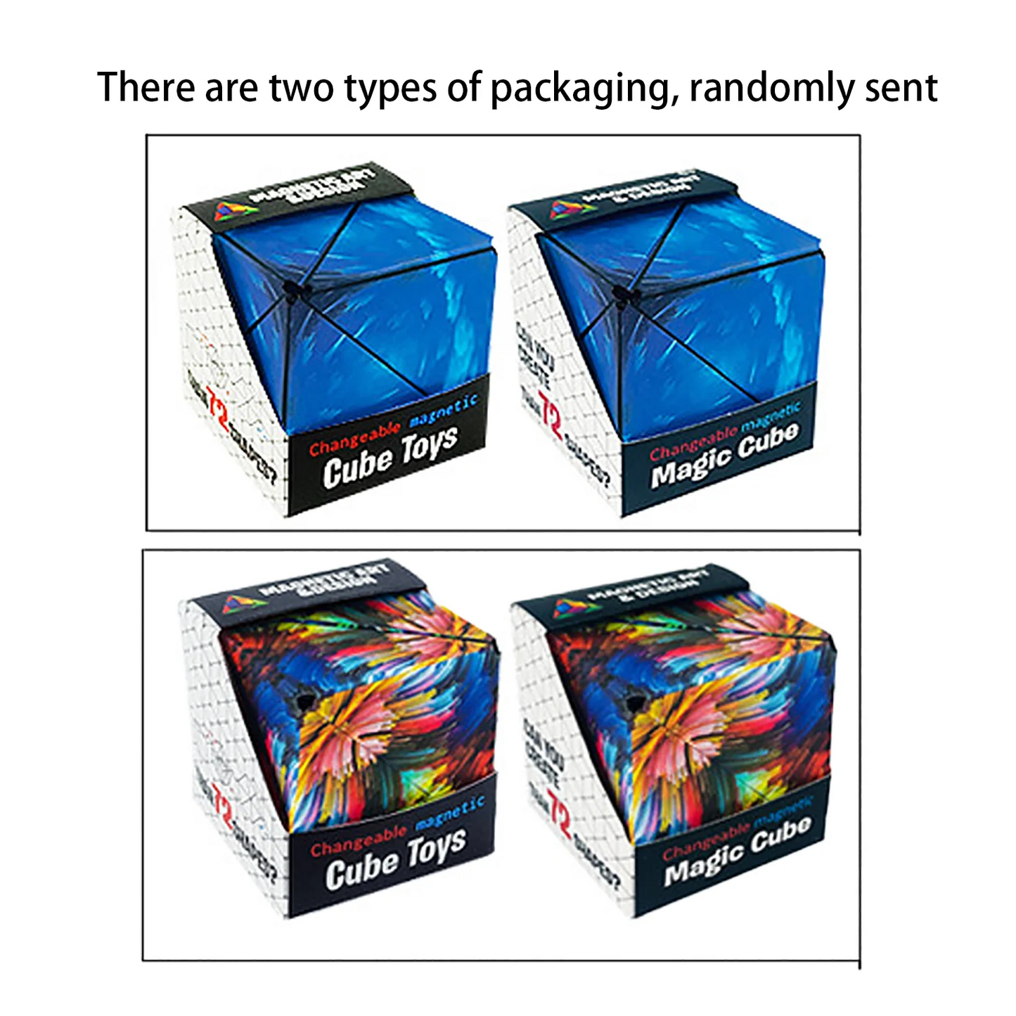 Vielseitiges 3D Puzzle Würfel Spielzeug als Dekompressionshilfe