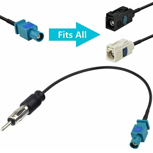 Autoradio Antennenadapter Fakra Z auf DIN für DAB+ Empfang
