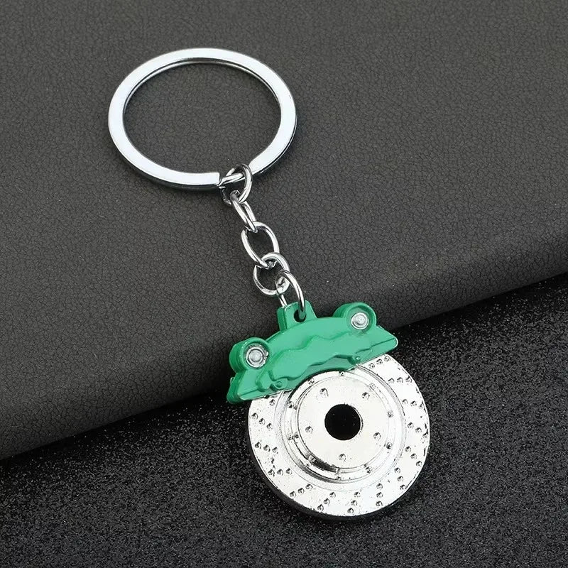Robuster Edelstahl Schlüsselanhänger im Autoteile-Design – Perfektes Männergeschenk