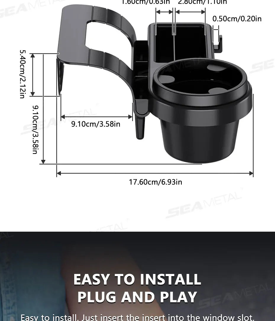 Praktischer Auto Getränke und Telefonhalter für Innenraum-Yabubestshop