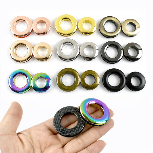 Metall Ösenschnallen mit Unterlegscheibe für Taschen und Bekleidung