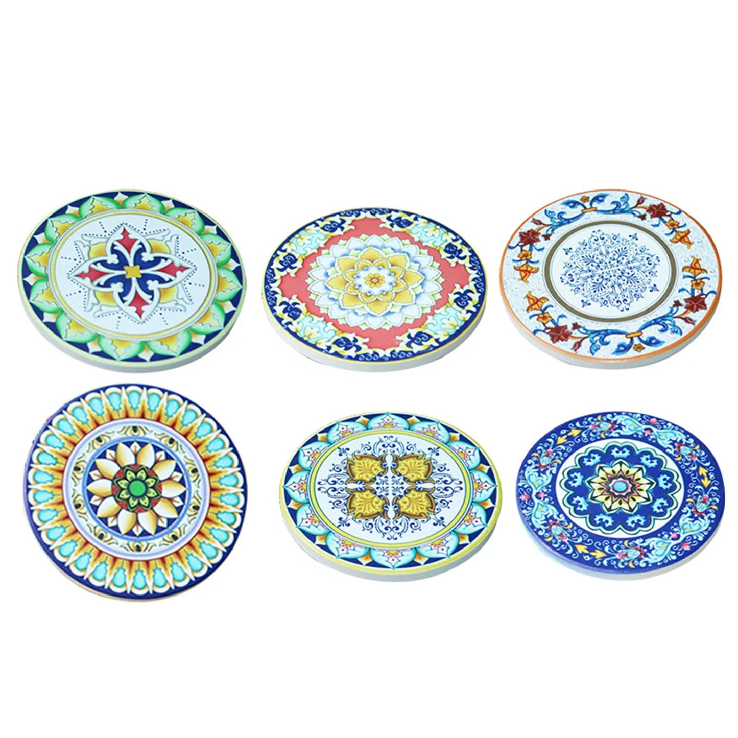 Rutschfeste Wasserabsorbierende Untersetzer für umfassenden Tischschutz