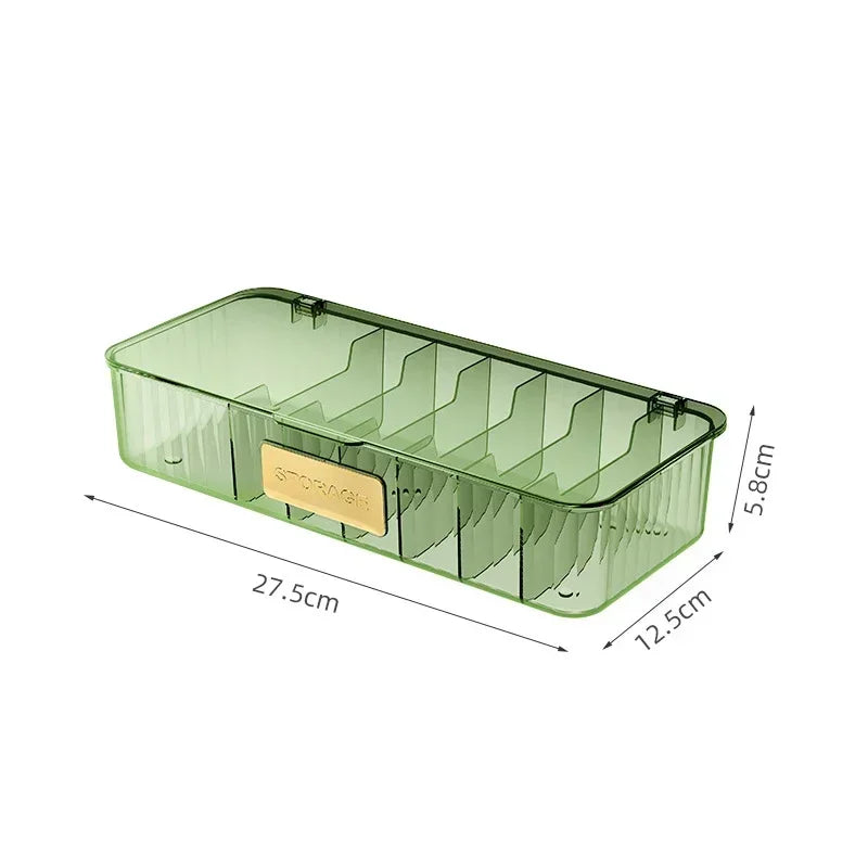 Kabel Organizer Box Reise Zuhause – 7 Fächer für Daten Ladegerät Speicher