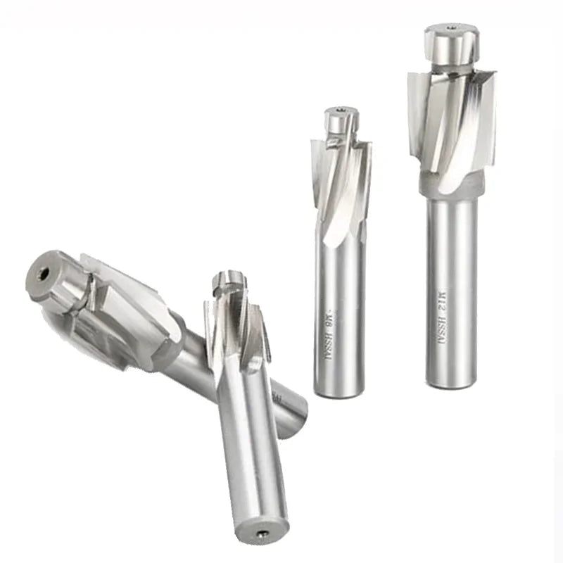 Präziser 4-Schneider Senkerfräser HSS M3–M20 für saubere Metallbohrungen