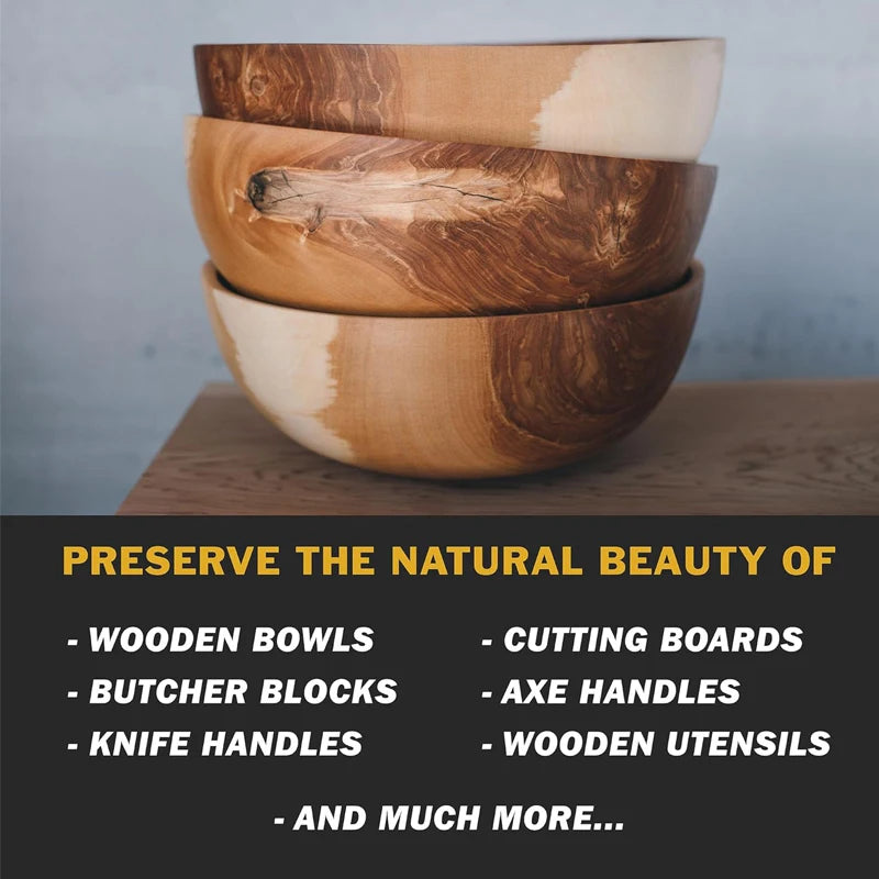 Holz Pflegeöl - Conditioner für Schneidebretter – Schutz - Renovierung