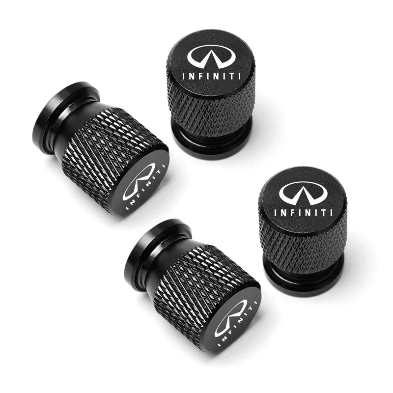 4er Set Wasserdichte Reifenventilkappen für Auto und Motorrad Zubehör