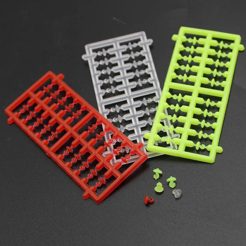 10er Pack Karpfenstopper für Boilies Pellets Mais Haar-Rig Angelzubehör