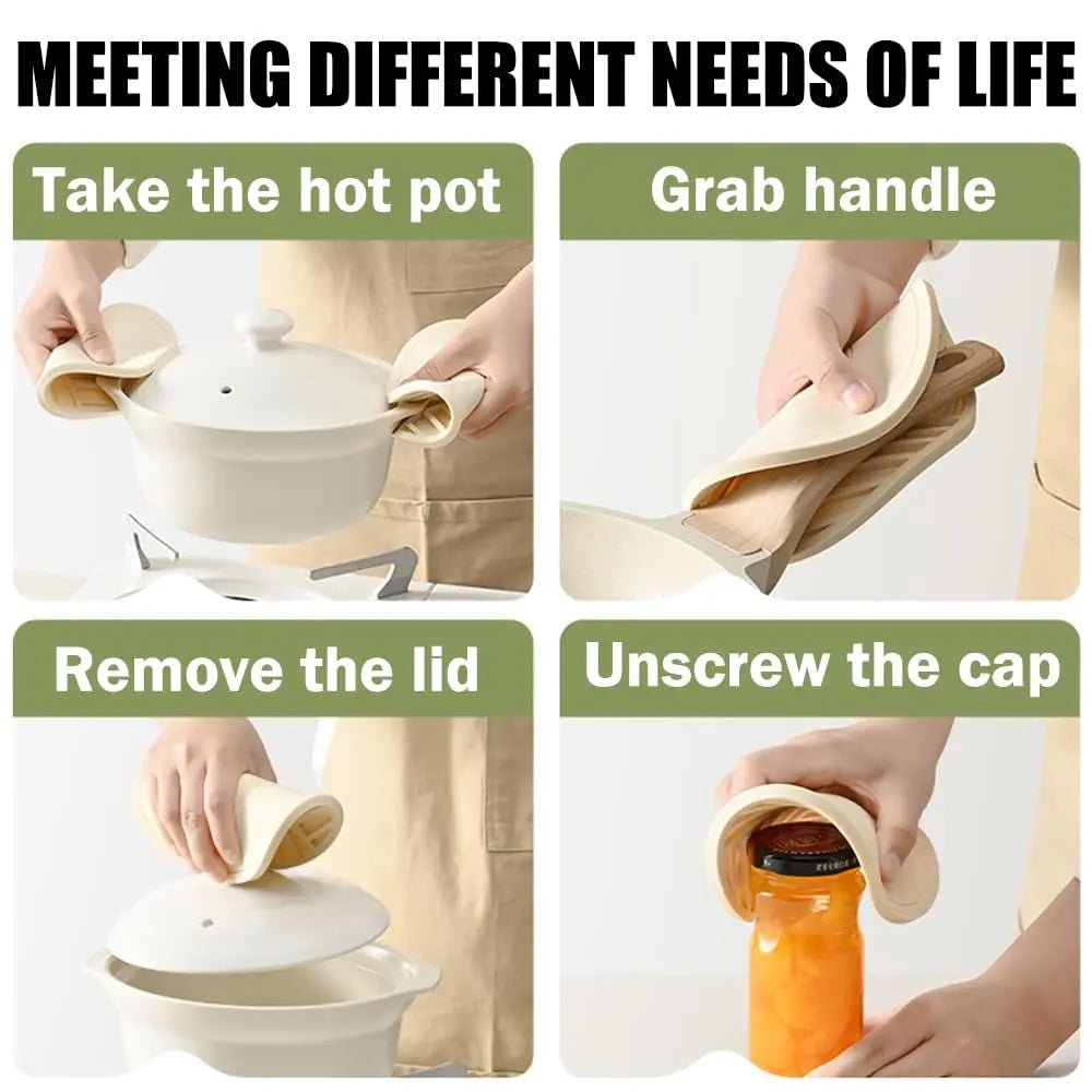 6er Set Runde Silikon Tischsets 16cm – Rutschfest und Hitzebeständig