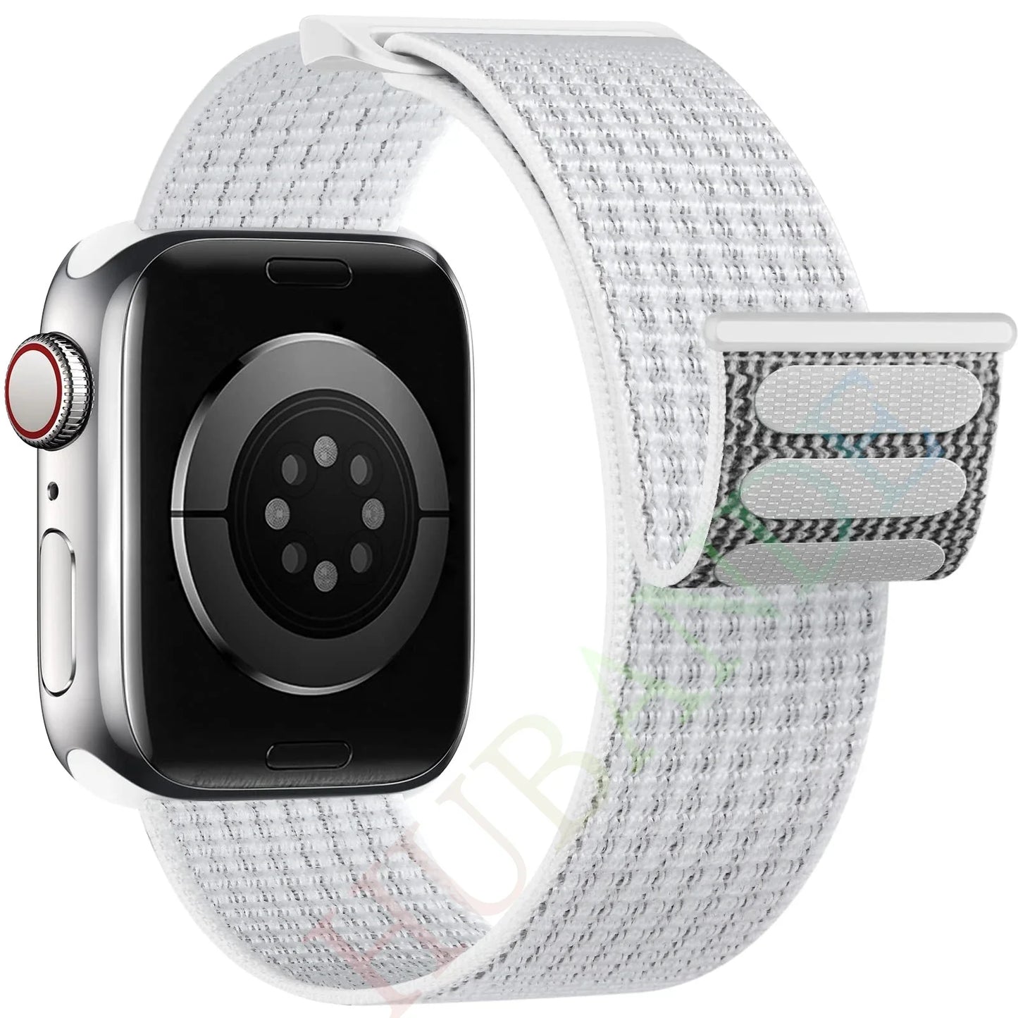Atmungsaktives Nylonarmband für Smartwatch 38-49 mm, Unisex