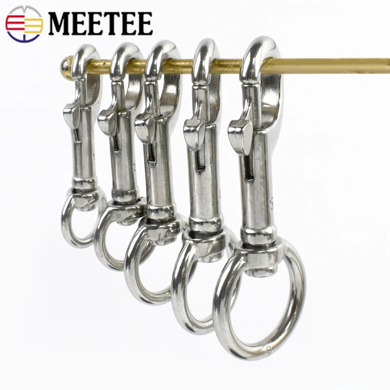 Vielseitiger Edelstahl Karabinerhaken für Taschen und DIY Projekte