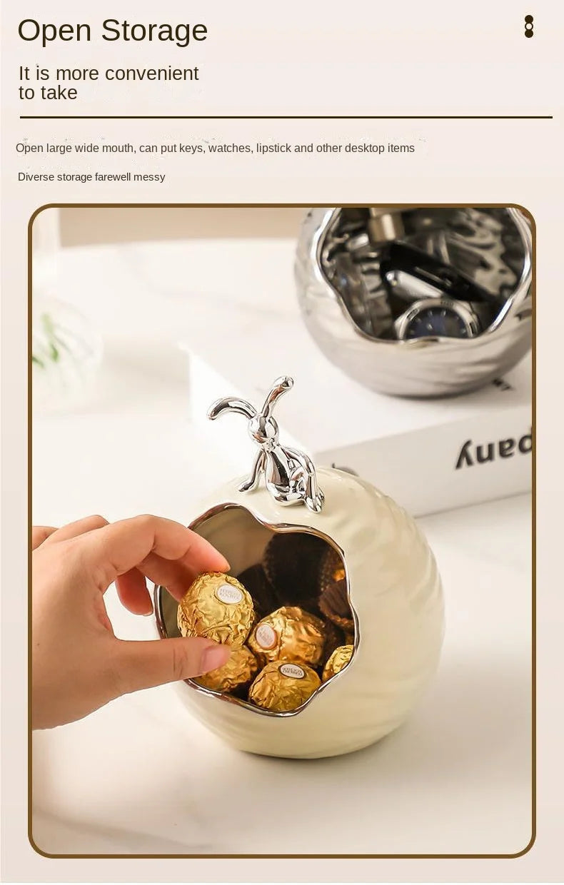 Dekorative Keramik Aufbewahrungsschale für Schlüssel und Schmuck