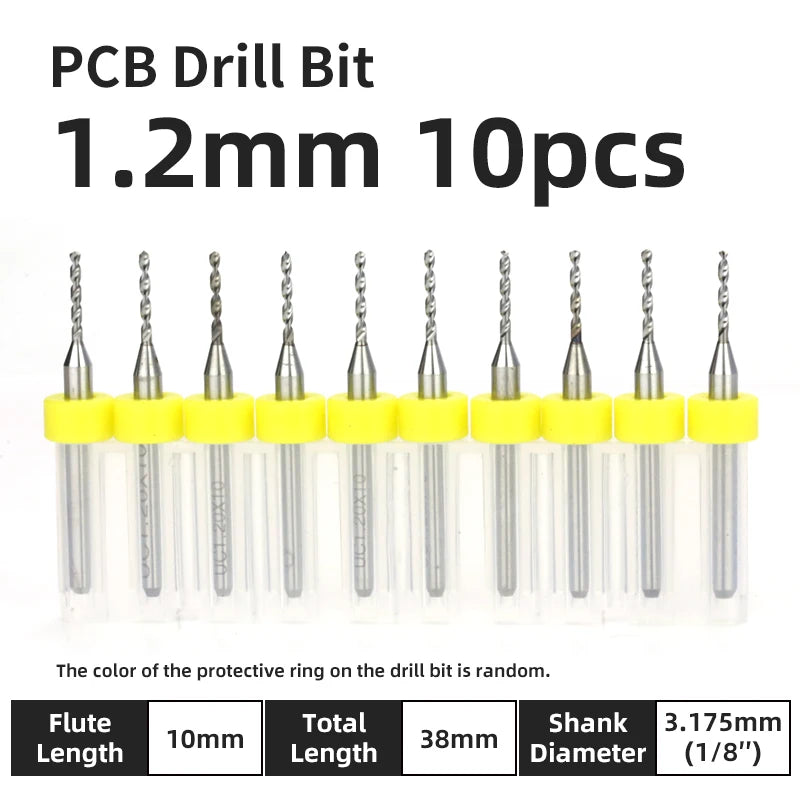 Mikro Hartmetall PCB Bohrer Set 0 1 bis 1 0 mm für Metall Holz