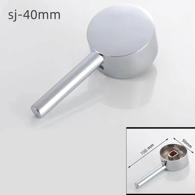 Ersatz Wasserhahn Griff Metall Zinklegierung Heiß Kalt Schalter