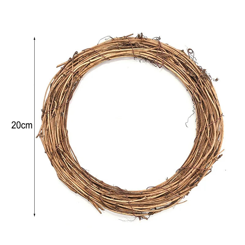 Rattan Kranz für florale DIY Dekorationen und festliche Anlässe