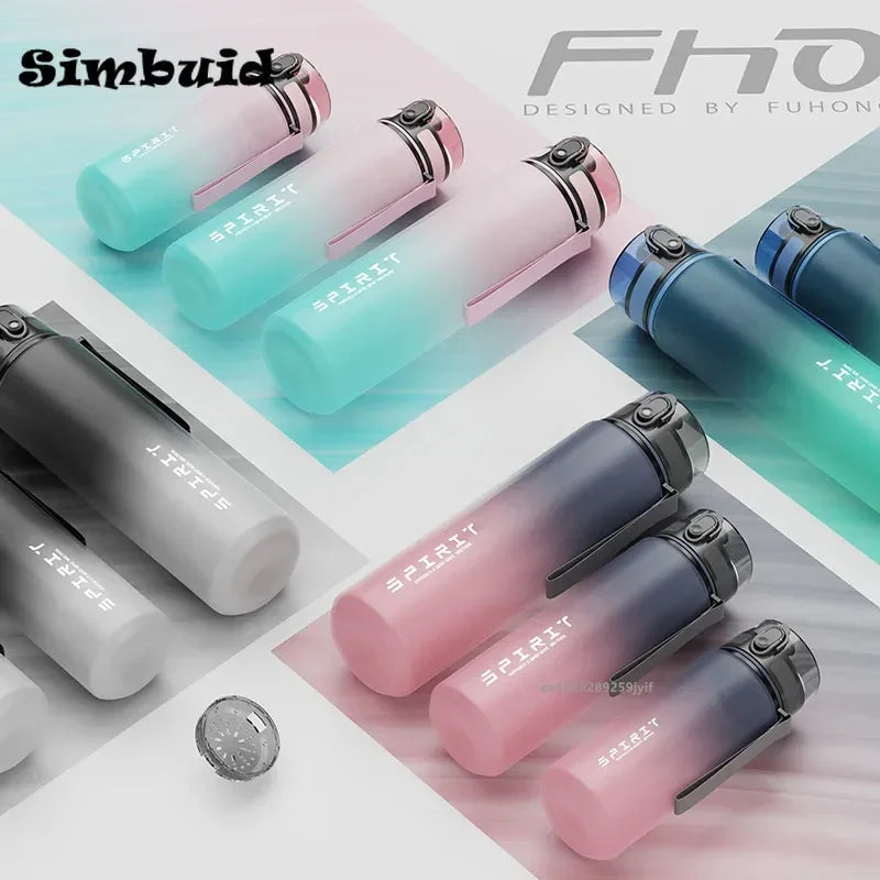 Auslaufsichere Sport Trinkflasche für Fitness - Outdoor – Alle Größen