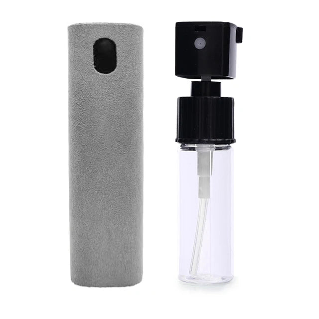 2in1 Mikrofaser Bildschirm Reiniger Set mit Spray für Telefon Tablet Brille