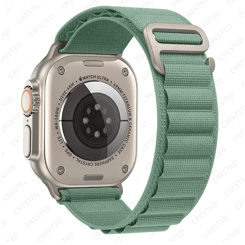 Vielseitiges Nylon Armband für Apple Watch Ultra und Series Modelle