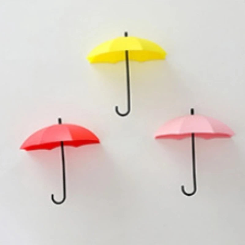 3 Stück Klebehaken Regenbogen für Bad Küche Wohnzimmer Deko