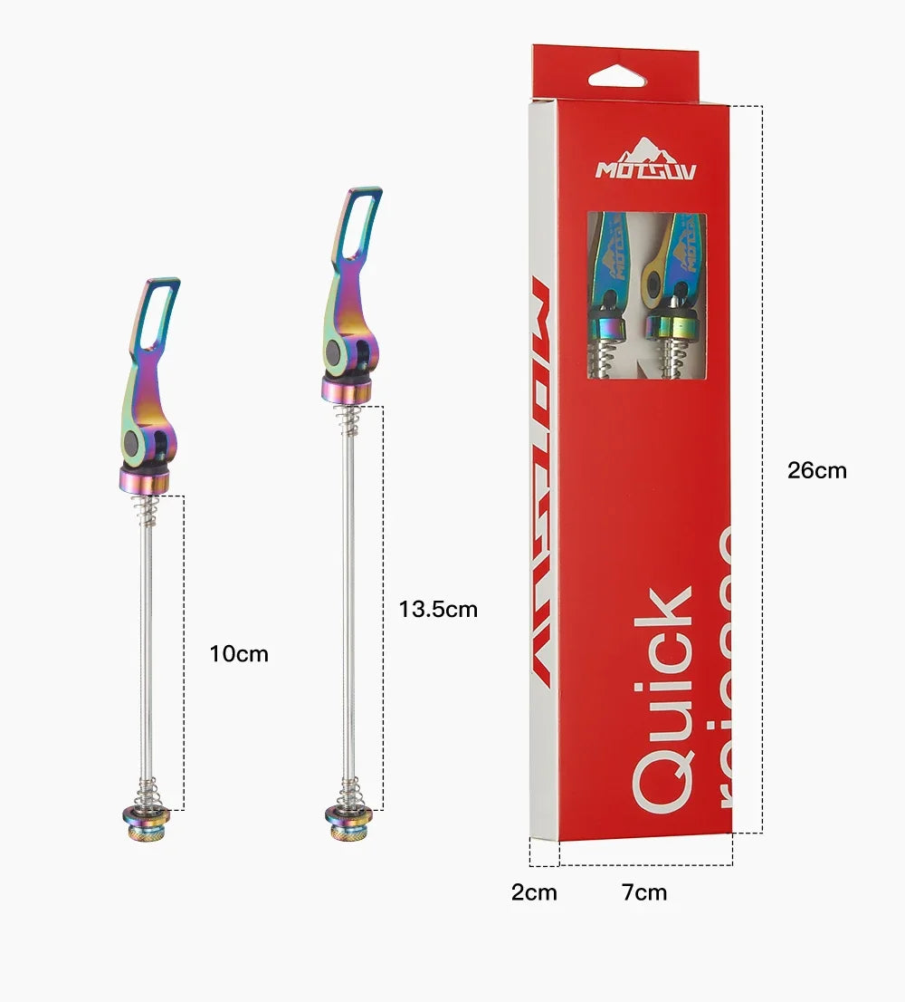 Ultraleichte Schnellspannspieße für Mountainbikes – 100 mm & 135 mm-Yabubest - Home & More