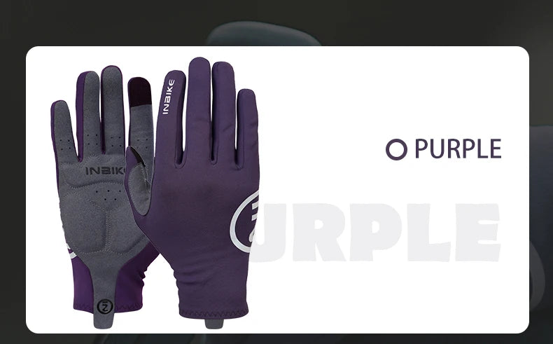 Fahrradhandschuhe Vollfinger mit Gelpolsterung | Touchscreen & Fleece-Yabubest - Home & More