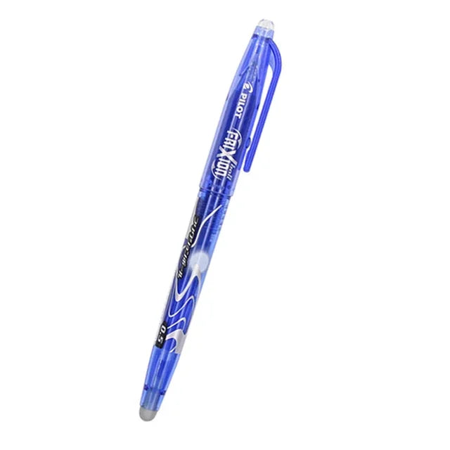Löschbarer Gelstift 0,5 mm mit blauer, schwarzer - roter Tinte für Büro - Schule