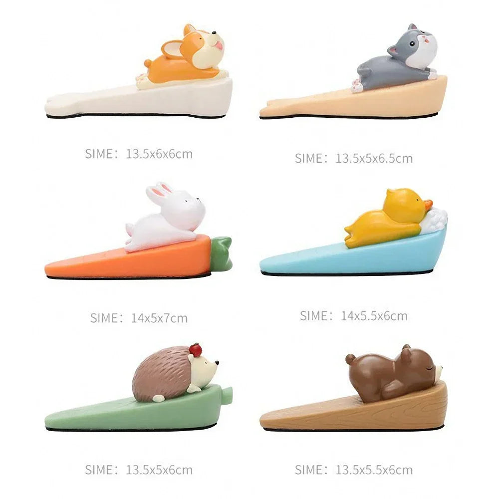 Cartoon Silikon Türstopper in verschiedenen Tierformen rutschfest