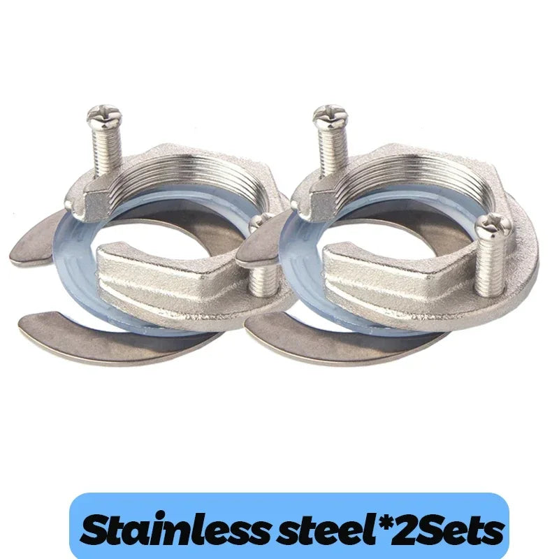 Wasserhahn Kontermutter Fixier Set – Sicherung für Küche Bad Waschbecken