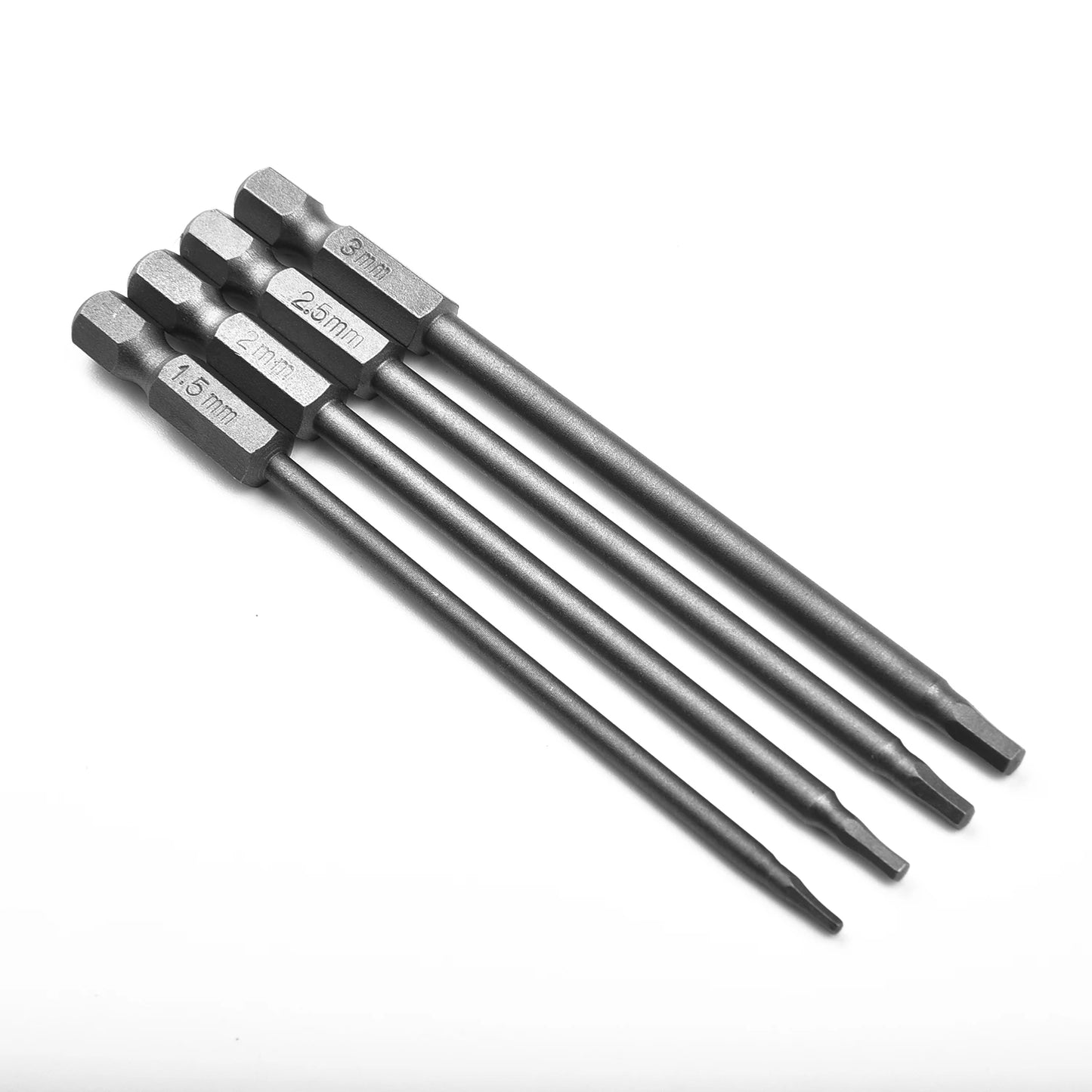 1 4 Zoll Magnetischer Sechskant Schraubendreher Bit Set 1,5-3,0 mm