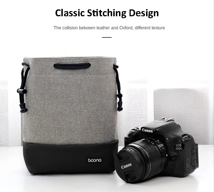 Wasserdichte Kameratasche mit Kordelzug für spiegellose Kameras-Yabubest - Home & More