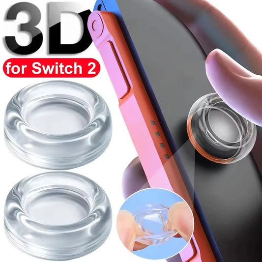 Analoge Thumb-Stick-Griffkappen für Switch 2 mit Schutz und Komfort