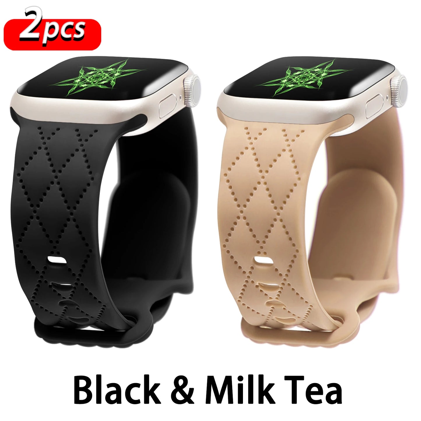 Smartwatch Silikon Armband 38-49mm Sport Freizeit Ersatzband Unisex