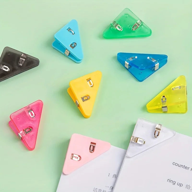 Dreieck Clips für Dokumente & Notizen – Organizer für Büro und Schule