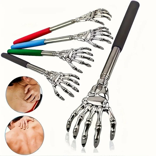Verstellbarer Edelstahl-Massagestab mit Gummigriff und Teleskopfunktion - Yabubest - Home & More