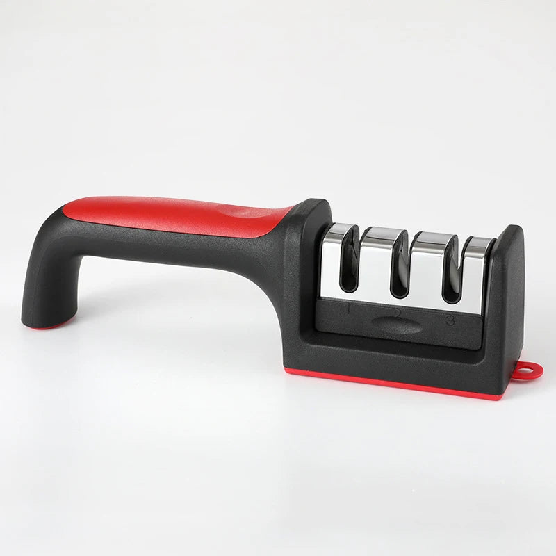 3 Segment Messerschärfer Keramik Handheld Schleifstein Küche