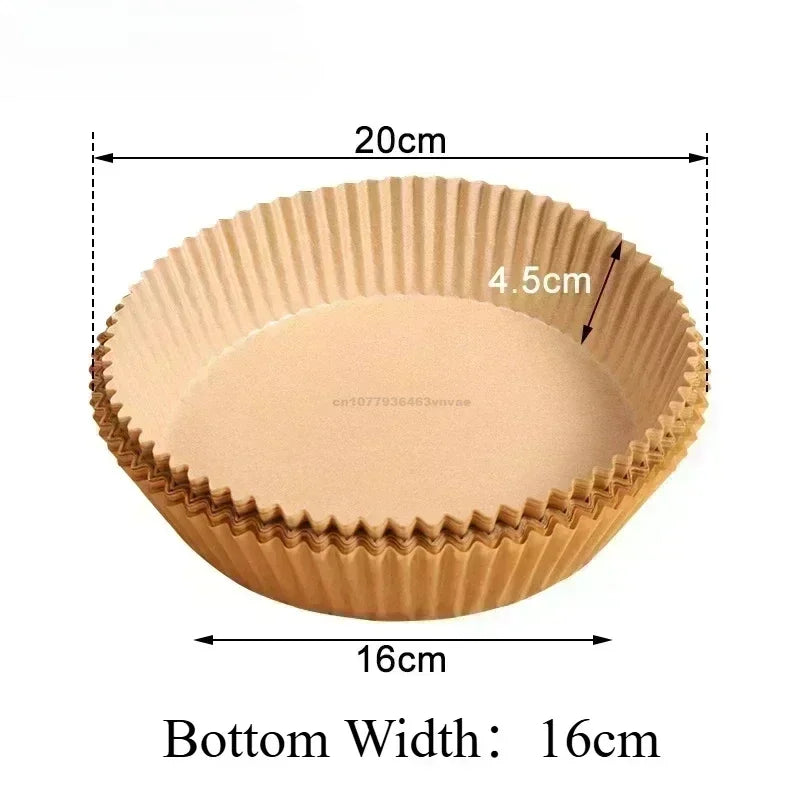 Einweg Kochpapier für Luftfritteuse und Backofen