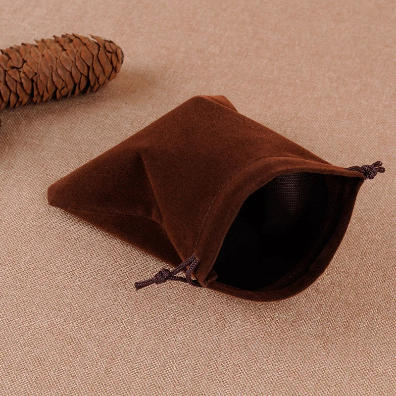 10 Schmuck Taschen aus Samt mit Kordelzug Geschenkbeutel Party Luxus