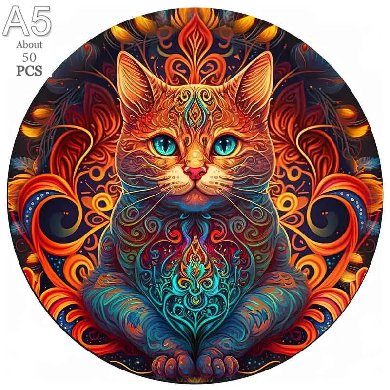 Fesselndes 3D Holzpuzzle Tier für Erwachsene und Kinder