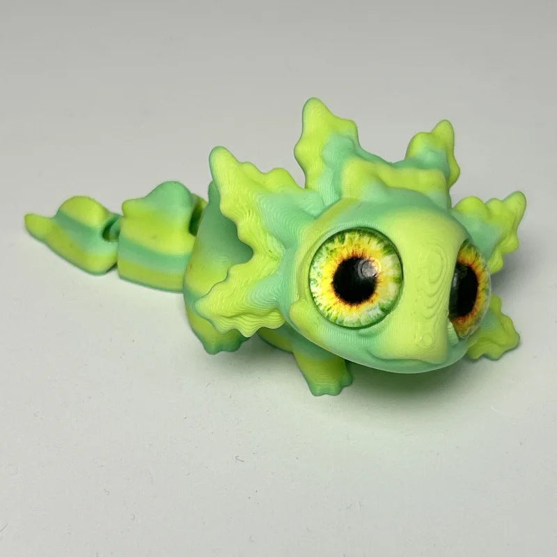 3D Druck Salamander Figuren mit beweglichen Gelenken Wohnaccessoire