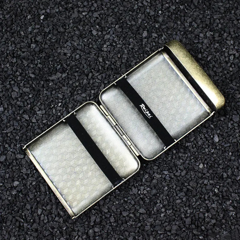 Metall Zigarettenetui mit Adler Muster für 20 Zigaretten